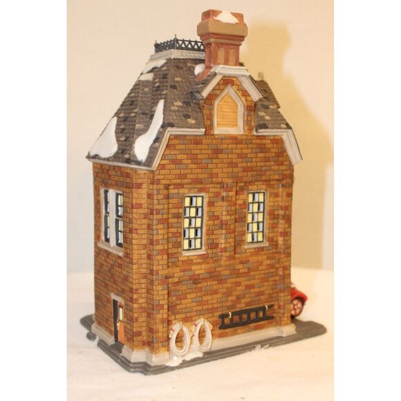 Dept 56 Profiles - Main Street Memories - Fire Station No 1 - State Farm - Picture 5 of 8